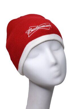 Budweiser Super Bowl XLIII Beanie Toque Red White H2 Promotions OSFA